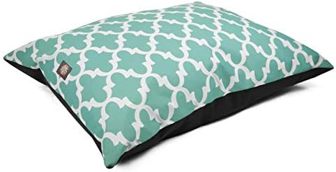 Majestic Pet Super Value Value Dog Bed Trellis Teal