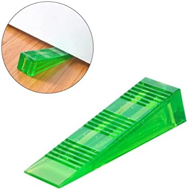 Toyandona Flooring 2pcs Porta sem skid Pesado Armazenamento aberto cozinha de imposto mantém-se verde PRÁCIO PRÁTICO PARE STOP STOPTIVE FLEXIBLE não protetor translúcido paradas macias para casa para aparelho