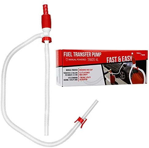 TERA POMPER UNIVERSAL FIT SIPHON ACTION SUBSTITUIÇÃO CAPA DE GAS PARA LANES DE RINDA [MUDENTE DE 4,2 pés - Fluxo rápido