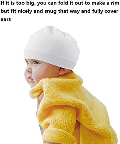 Bestjybt bebê gordeia chapéu recém -nascido infantil beanies meninas meninos garotas máscara beians de chapéu de chapéu