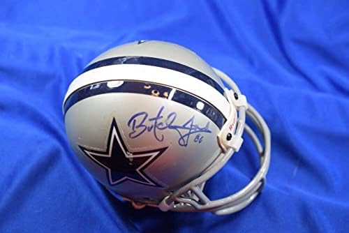 Butch Johnson PSA DNA assinado Cowboys Mini capacete Autograph - Autographed NFL Mini Celmets