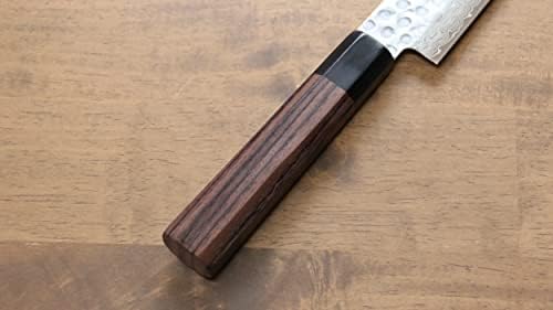 Seisuke aus10 45 camadas damasco sujihiki faca japonesa 250 mm