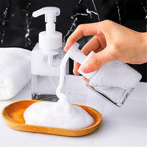 Dispensador de sabonete com sabonete espumante Dispensador de espuma de espuma Dispensador de sabão de plástico- recarregável