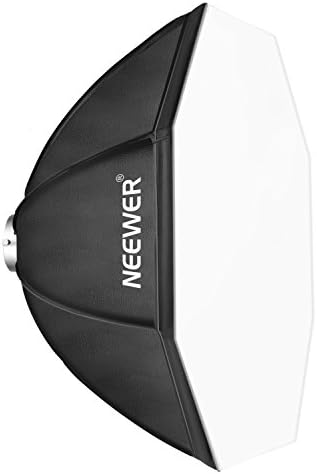 Neewer 32x32 polegadas/ 80x80 Centímetros de velocidade octogonal Speedlite com suporte de suporte do tipo S, Bowens