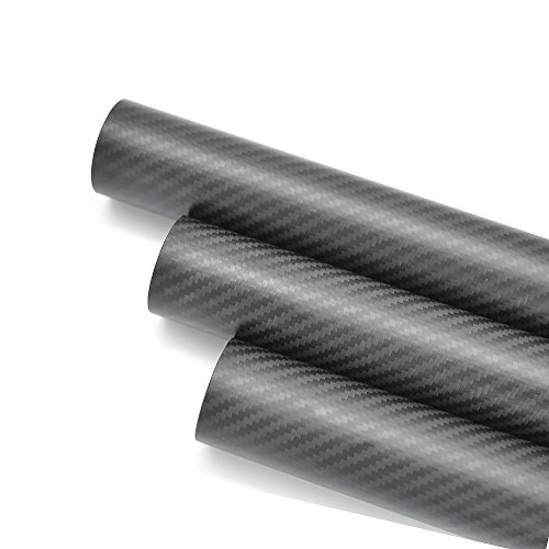 US Whabest 1pcs Tubo de fibra de carbono 3k fosco 50mm od x 47mm ID x 1000 mm de comprimento/tubulação/tubo/eixo
