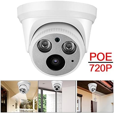Vigilância domiciliar IP Segurança Poe Dome Câmera à prova d'água ao ar livre 2560x1440 Vídeo