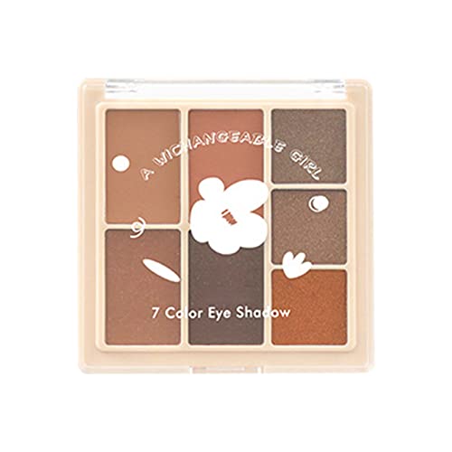 NPKGVia 7 E sombra colorida Uso diariamente Cosméticos Alto valor Eyeshadow Eyeshadow Blend Durável Blend Natural Color Maquia