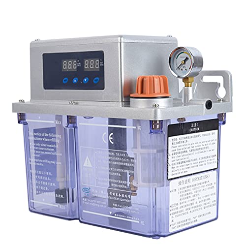 Bomba de lubrificação automática de Newtry Oiler 110V 4L Lubrificação acionada pelo motor Controle numérico elétrico com medidor