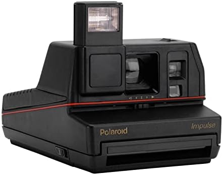 Câmera de filme instantâneo de impulso polaroid 600