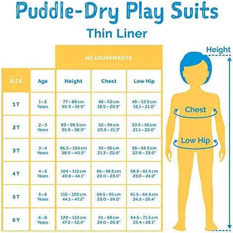 Jan e Jul Puddle-Dry impermeável traje de chuva ajustável para criança e crianças