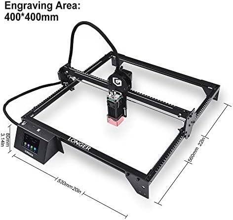 LGT RAY5 Gravador a laser, máquina de corte de gravura a laser de 40w para metal e madeira, cortador de laser de 5w e