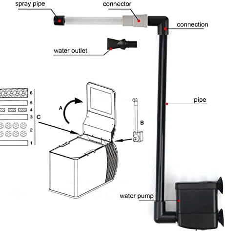 Desktop Fish Tank Aquário Kits de peixe de vidro Tanque de peixe com luz LED e bomba de filtro Tanque de peixes transparente