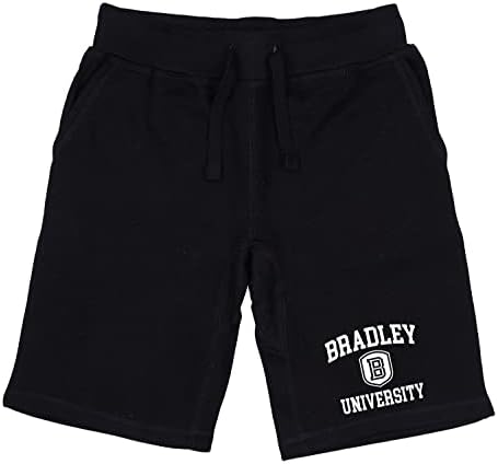 Bradley University Braves Seal College College Fleece Shorts