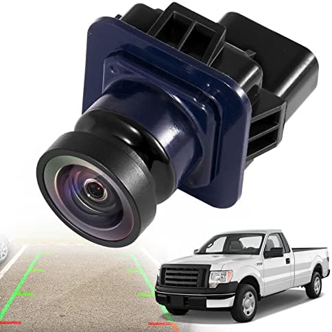 Autobaba Visualização traseira de backup de câmera compatível com 2010-2014 Ford F150 F-150 2015-2020 Mustang 2015-2019