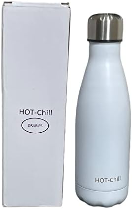 A garrafa de água-chill esportiva de água 12 onças à prova de vazamentos sem sudorese BPA grátis reutilizável a vácuo de