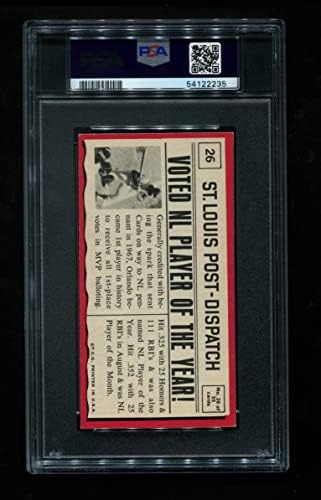 1971 Topps 26 Orlando Cepeda Atlanta Braves PSA PSA 4.00 Braves