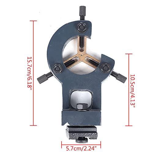 Mini torno rotativo de 60W - Mini torno de torno da moldura da máquina de metal estabilizador de metal constante 12000rpm Metal rotativo torno, torno de torno de torno do torno