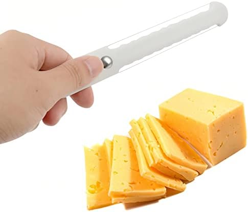 Gadgets de cozinha de queijo de queijo Wulikanhua 4 Pack Gadgets de queijo com fio de queijo com fio de queijo com fio de queijo multifuncional de manteiga ferramenta para queijo em bloco queijo