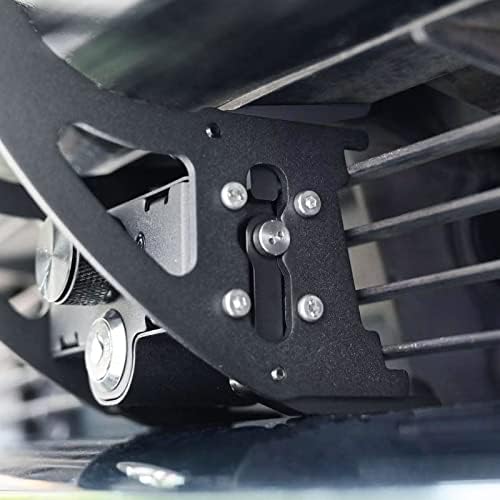 Nenhum suporte da placa da placa frontal de perfuração para Tesla Model Y, instalação de Toolless com recursos anti-roubo,