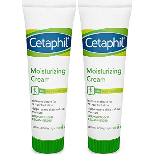 Creme hidratante de Cetaphil para pele seca/sensível, 3 onças
