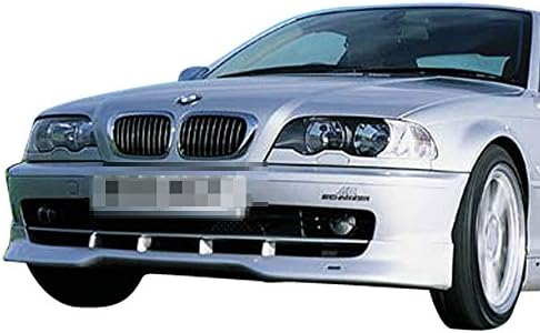 Front Bumper Lip Compatible com 1999-2003 BMW 3-Series E46 Coupe, Hyle Pu Black Front Lip Spoiler Splitter por Ikon