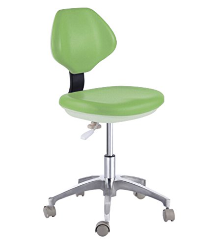 Yohoso portátil Cadeira de couro PU portátil Cadeira Doctor's Doctor's Mobile Chair Ajuste Ajuste