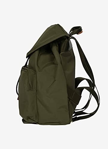 Mochila da Cidade do Piccolo de Piccolo de Bric - 10 polegadas - Mochila de designer fofa para mulheres e homens Olive-