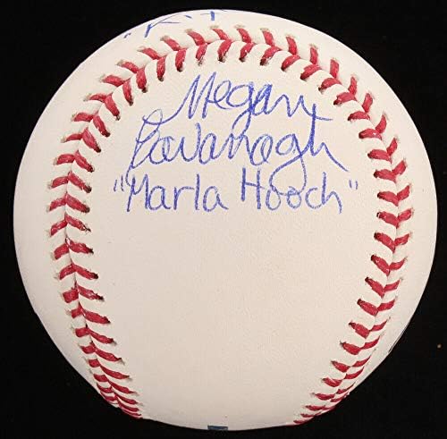 Uma liga própria de beisebol autografado - Lori Petty, Megan Cavanagh e Ann Cusack!