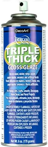 Decoart Triple Gross Gross Glaze - Jar, 8fl Oz