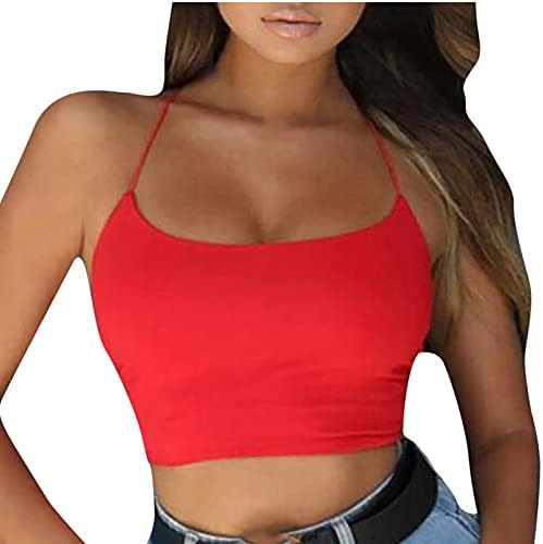 Tampo de tanque de bustier sexy de renda sexy para mulheres sem mangas de mangas casuais, cinta colorida sólida