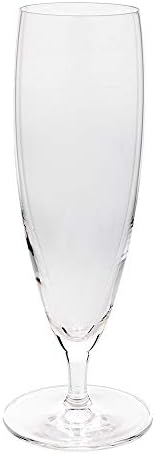 Restaurantware voglia nude 13 oz Stemmed Pilsner Beer Glass - Crystal - 2 1/2 x 2 1/2 x 8 1/2 - 12 Caixa de contagem
