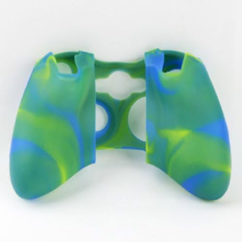 Skins de controlador de gel de silicone para capa de cobertura de borracha Microsoft Xbox 360