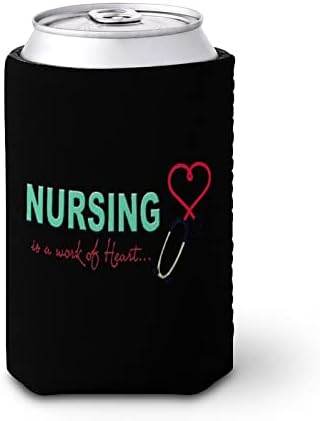 Trabalho de enfermagem de enfermagem de mangas de xícara reutilizáveis ​​de coração