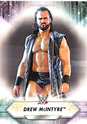 2021 Topps WWE 107 Drew McIntyre Wrestling Trading Card