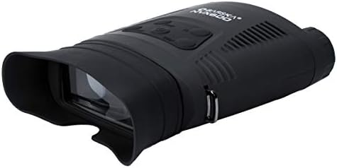 Barska BQ13504 Visão noturna NVX600 Binóculos digitais iluminadores infravermelhos, preto, tamanho único
