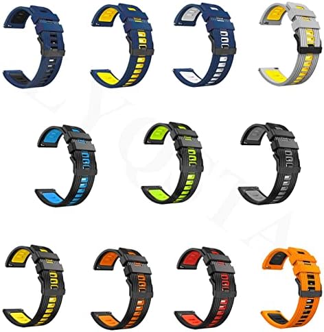 Faixas de cinta de silicone bneguv para ticwatch pro 3/3 gps lte smart watchband 22mm pulseiras de pulseira para ticwatch pro 2020 s2 e2 correia