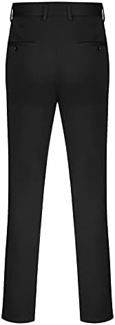 Calça de moletom da cintura elástica de calça de solteiro atlética calça de cor de alta cor de alta fina masculina masculina