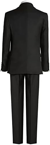 Elpa Elpa Boys Formal Suit Set Suits Slim Fit Cestres de roupas, lapela atingida e lapela entalhada duas versões