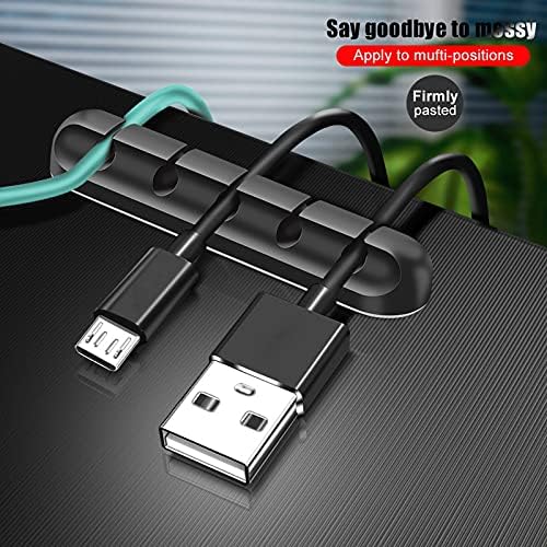 Diretor DBYLXMN Drop MultiPurnes Fuidy Tids Organizer Cable Organizer Clipes 5pcs Fixer Fixer Linha de limpeza e organizadores