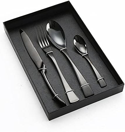 Utensílios de cozinha Conjunto de utensílios de cozinha, conjunto de talheres de 4 peças Conjunto de talheres de aço inoxidável