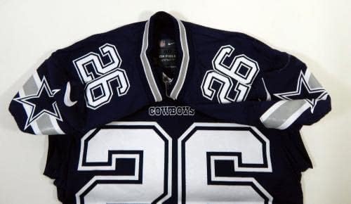 2015 Dallas Cowboys Richard Ash 76 Jogo emitido na Marinha Jersey 48 DP16995 - Jerseys não assinados da NFL usada