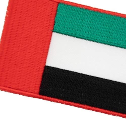 A-One 2 PCs Pack-Camel Bordado Bordado Bandeira dos Emirados Árabes Unidos Emblem