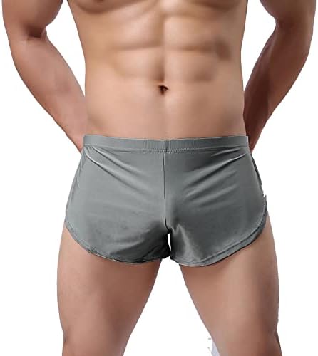 Boxeadores para homens cuecas letra de roupas íntimas masculinas Bulge