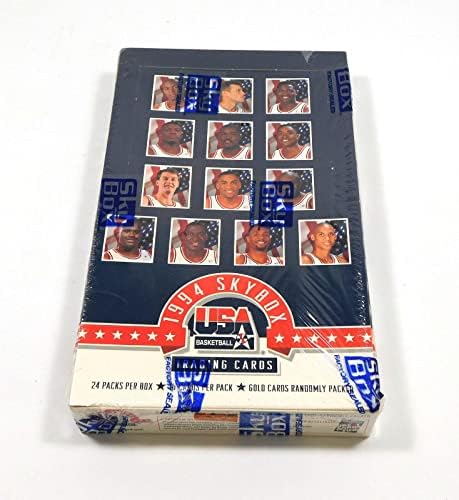 1994 Skybox Team USA Basketball Box Sealed - Cartões de basquete
