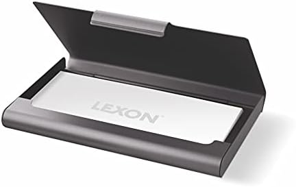 Lexon - caixa de cartão, 20 cartões de visita Case de alumínio