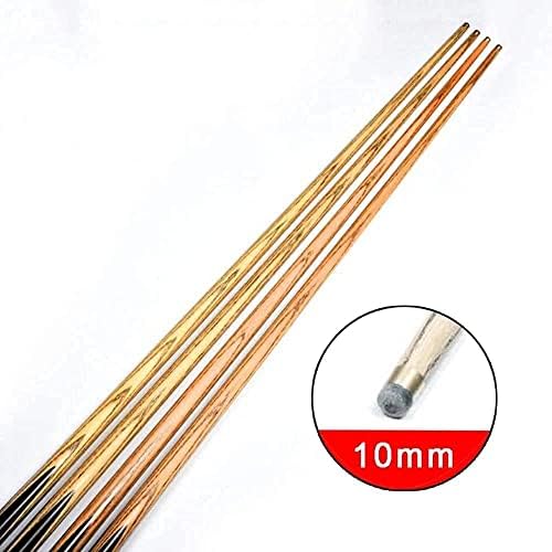 Haieshop Pool Pool Stick Stick Stick 57 polegadas Piscina Profissional Stick Stick 10mm Tip Billiard Stick Bar ou uso doméstico