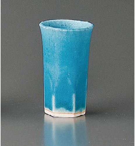 Copo grátis, xícara de saquê fria hexagonal com vidro turco, 2,4 x 4,0 polegadas, 4,5 fl oz, utensílios de mesa japoneses, restaurante,