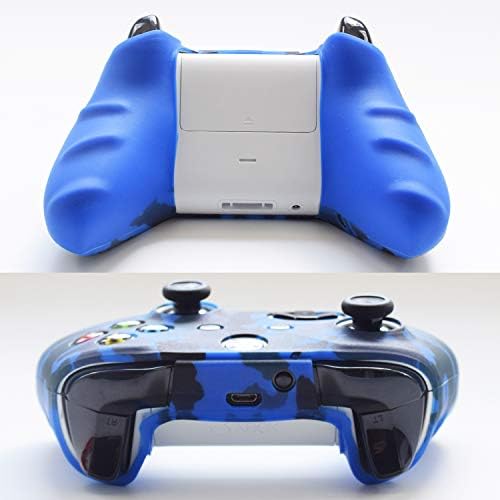 Hikfly Silicone Gel Controller Cover kits de protetor de pele para Xbox One/Xbox One S/Xbox One X Video Games