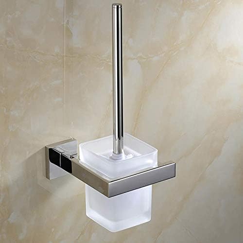 Porta-escova de vaso sanitário de 1pcs para banheiro de banheiro conjunto de hardware de banheiro cromado conjunto