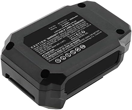 Synergy Digital Power Tool Battery, compatível com SKIL LH5537A-00 Ferramenta elétrica, ultra alta capacidade, substituição para SKIL BY500101 Bateria